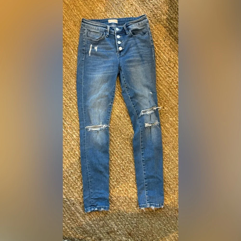 Altar’d State Ripped Jeans - Picture 1 of 3